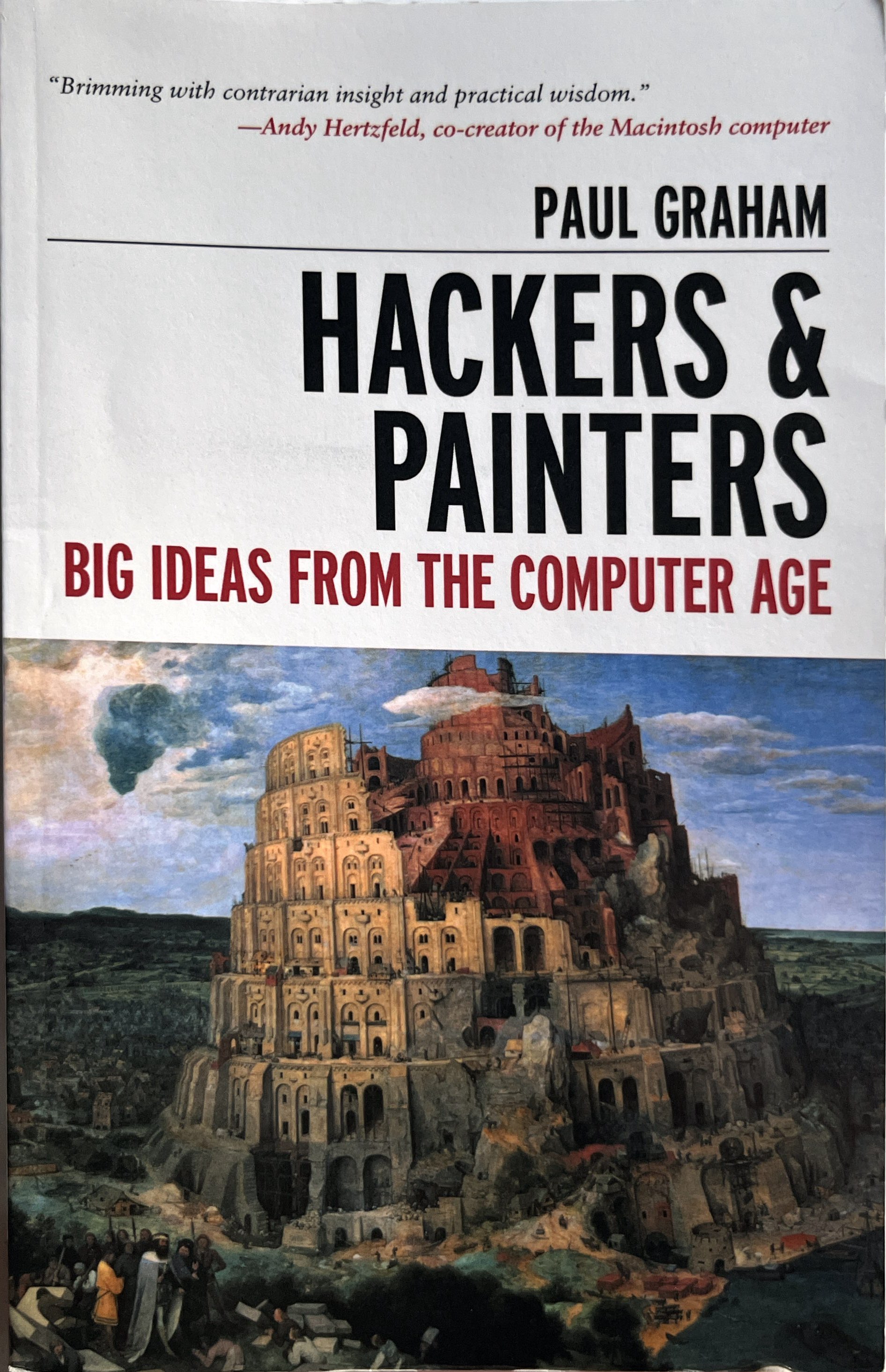 Cover of Hackers & Painters