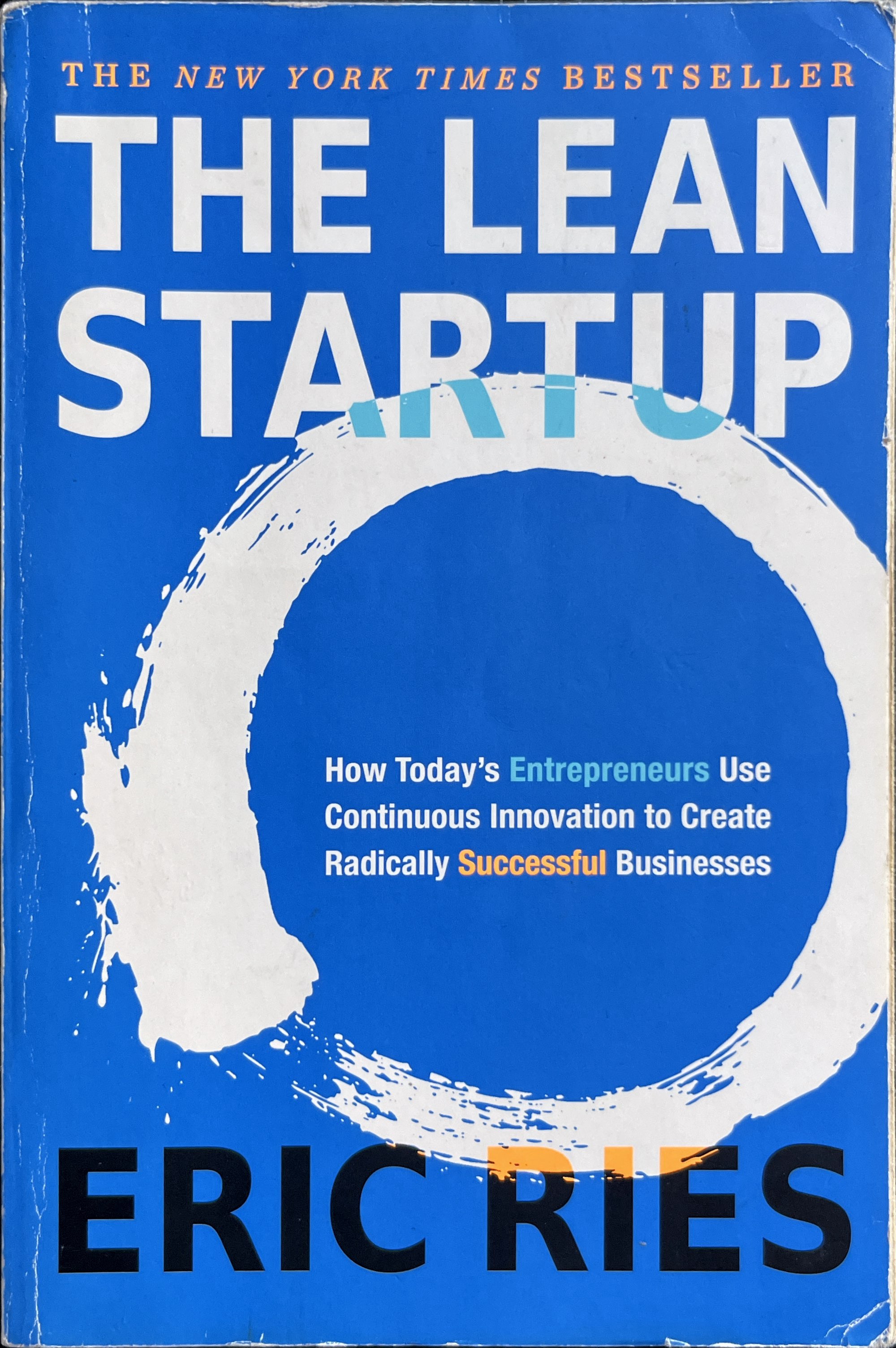 Cover of The Lean Startup